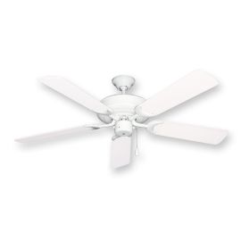 Raindance Outdoor Ceiling Fan - Pure White Blades