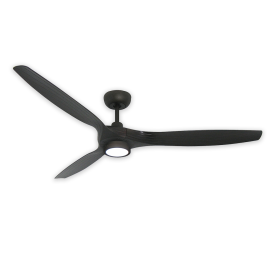 TroposAir Solara 60" Ceiling Fan w/ LED Light - Oil Rubbed Bronze