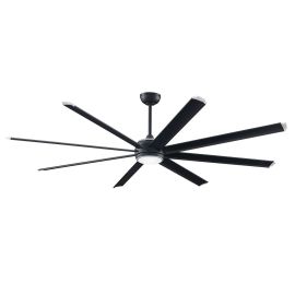 Fanimation Stellar w/ Light - Black w/ Black Blades