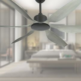 Large 66" Ceiling Fan - TroposAir Titan II - Oil Rubbed Bronze w/ Stone Blades