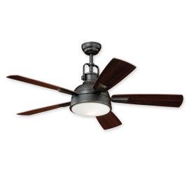 52" Walton by Vaxcel - F0060 - Hammered Gold Stone Finish