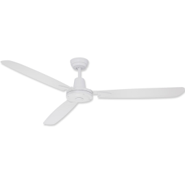 58" Craftmade Velocity White Finish with White Blades