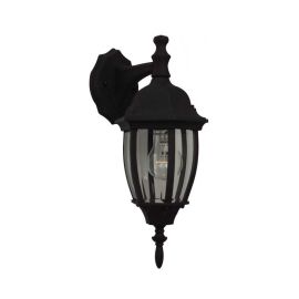 6.50"W Craftmade Outdoor Bent Glass Cast 1 Light Small Wall Mount - Z264-TB - Textured Matte Black