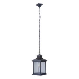 8.50"W Craftmade Gentry 1 Light Medium Pendant Z3211-MN -Midnight - Clear Seeded