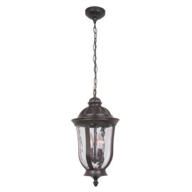 9.50"W Craftmade - Frances - 2 Light Pendant - Z6011-OBO - Oiled Bronze (Outdoor) - Clear Hammered