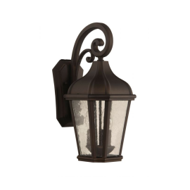 8.50"W Craftmade Outdoor Briarwick Medium Large 3 Light Outdoor Lantern - ZA3024-DC - Dark Coffee