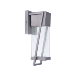 4.50"W Craftmade Outdoor Bryce LED Outdoor Lantern - ZA4404-BT-LED - Brushed Titanium