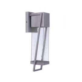 4.75"W Craftmade Outdoor Bryce LED Outdoor Lantern - ZA4414-BT-LED - Brushed Titanium