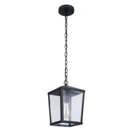 8"W Craftmade Olsen 1 Light Outdoor Pendant -ZA4611-MN - Midnight