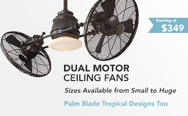 Dual Head Ceiling Fans