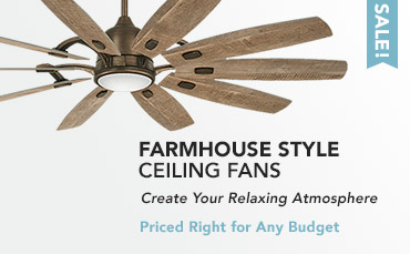 Farmhouse and Rustic Ceiling Fans